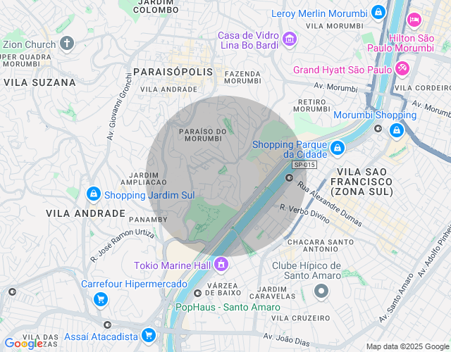Imóvel no mapa