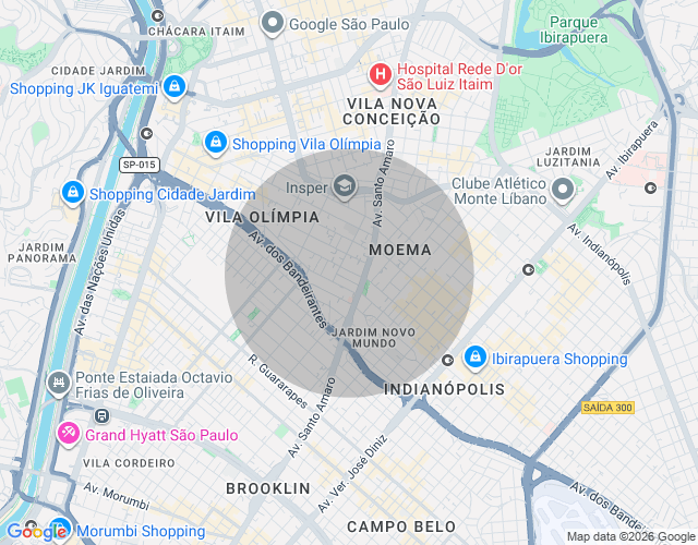 Imóvel no mapa