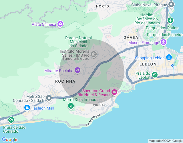 Imóvel no mapa