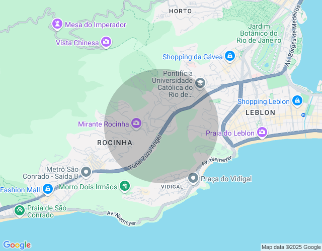 Imóvel no mapa