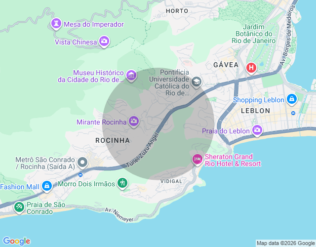 Imóvel no mapa