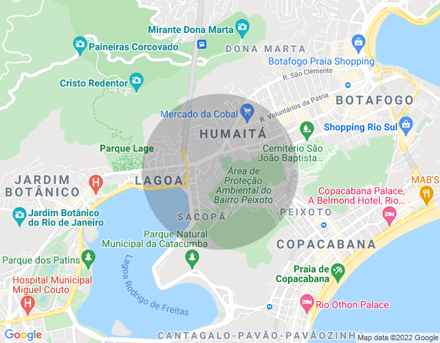 Imóvel no mapa