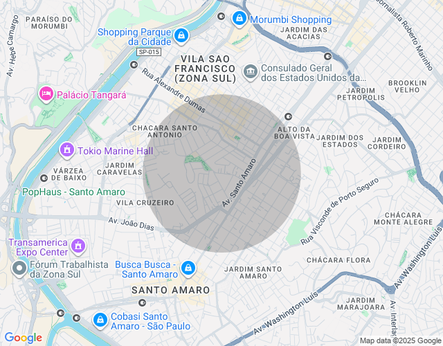 Imóvel no mapa