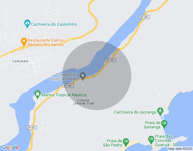 Imóvel no mapa