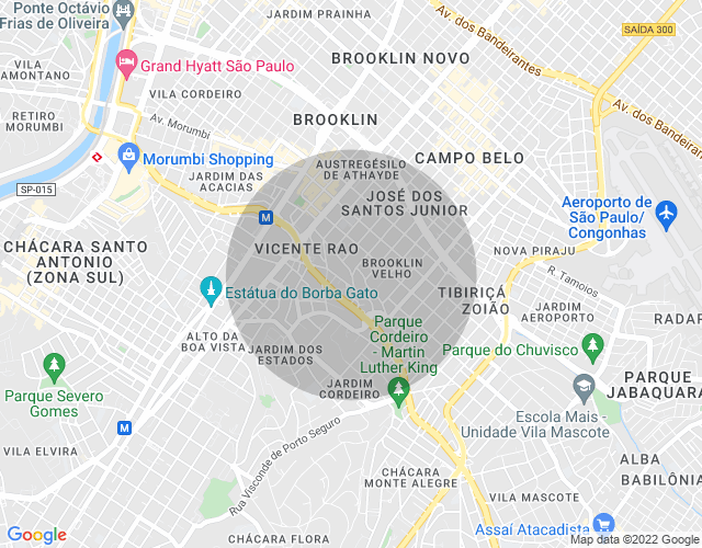 Imóvel no mapa