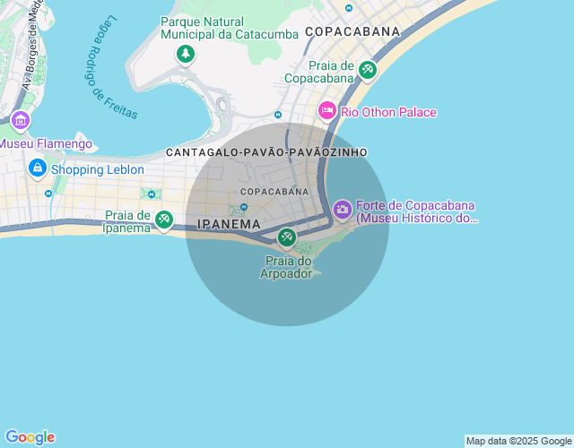 Imóvel no mapa