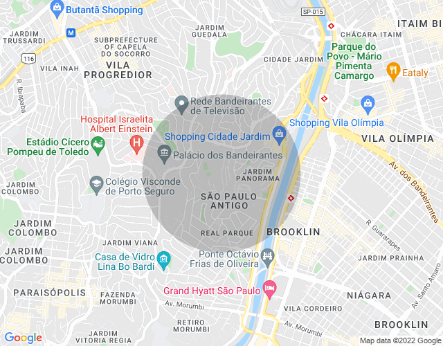 Imóvel no mapa