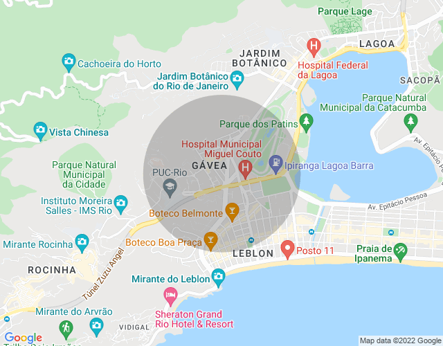 Imóvel no mapa