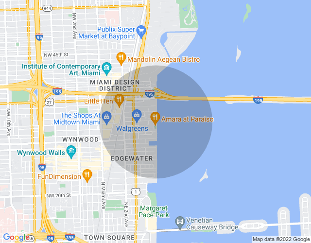 Imóvel no mapa
