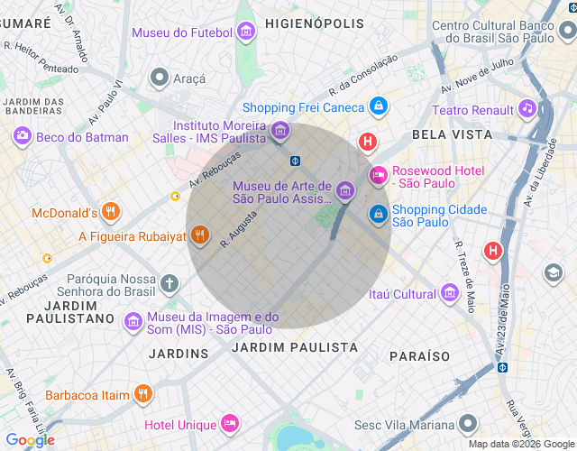 Imóvel no mapa