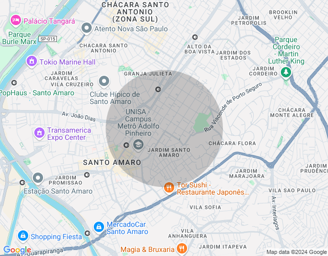 Imóvel no mapa