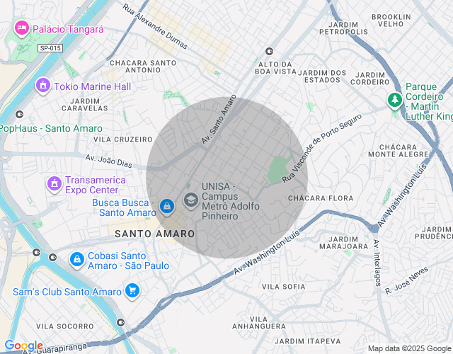Imóvel no mapa