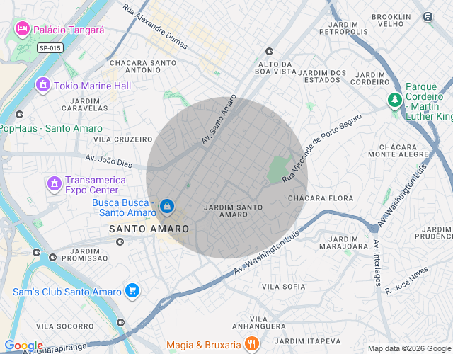 Imóvel no mapa