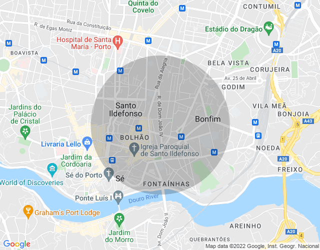 Imóvel no mapa