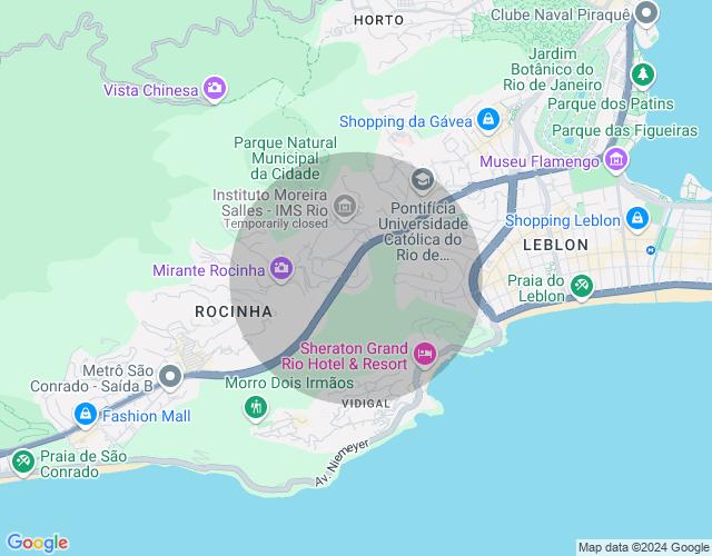 Imóvel no mapa