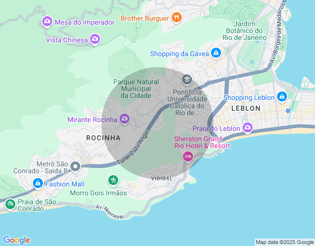 Imóvel no mapa