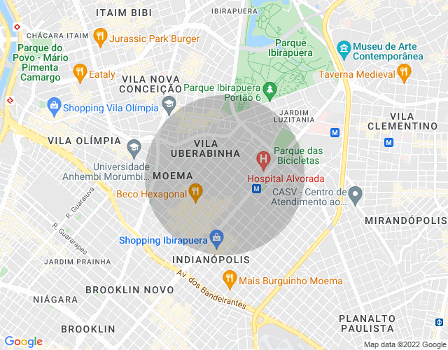 Imóvel no mapa