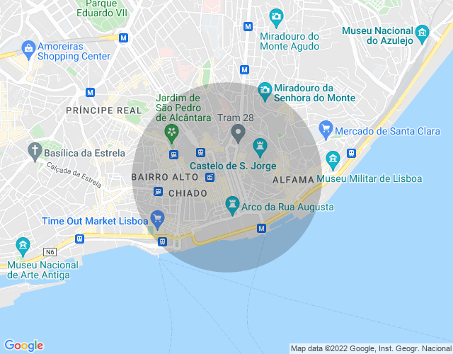 Imóvel no mapa