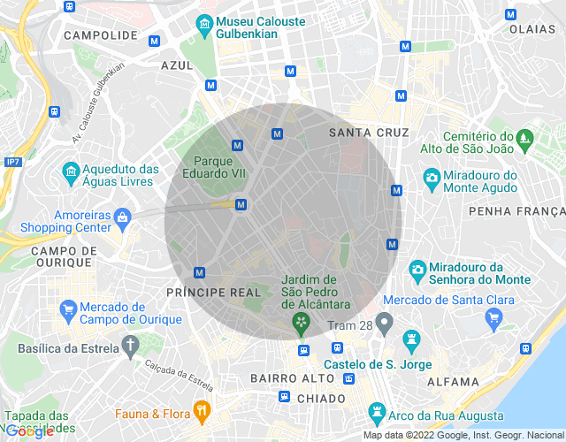 Imóvel no mapa