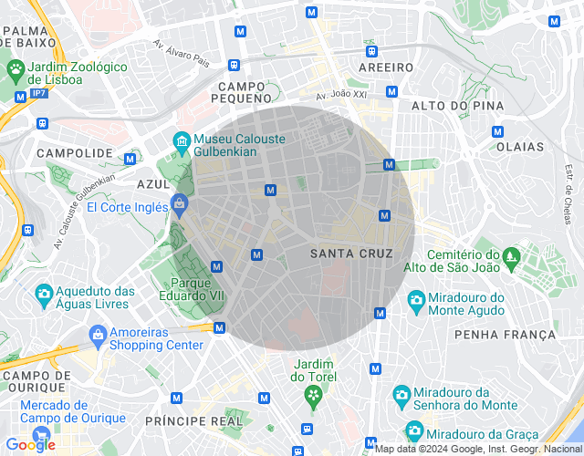 Imóvel no mapa