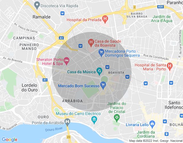 Imóvel no mapa