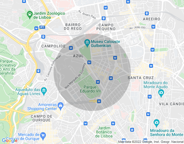 Imóvel no mapa