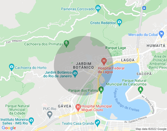 Imóvel no mapa
