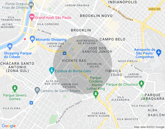 Imóvel no mapa