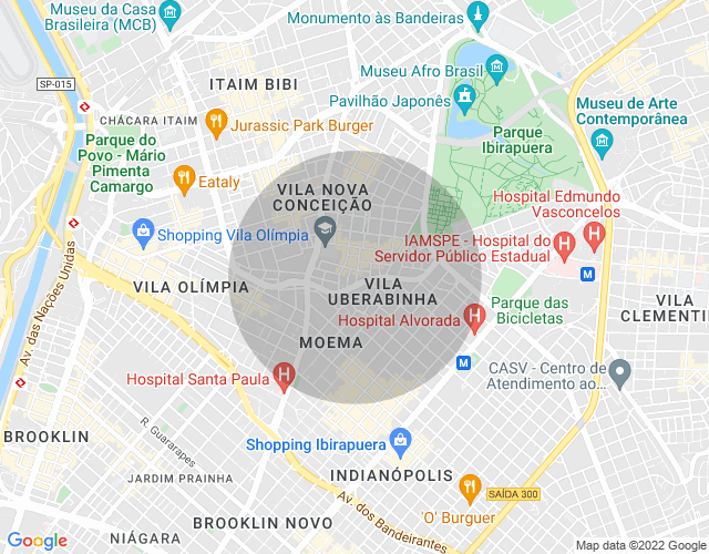 Imóvel no mapa