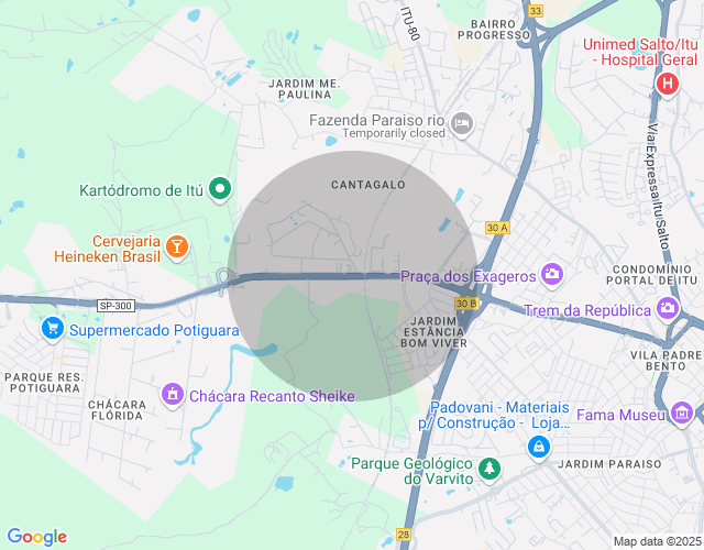 Imóvel no mapa