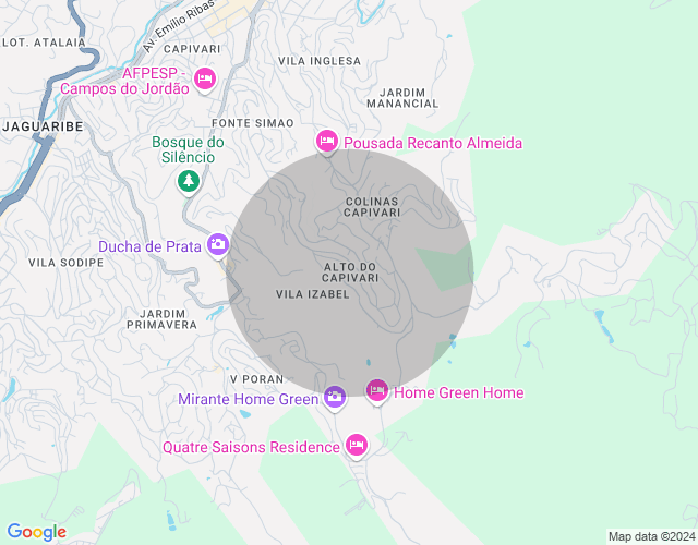 Imóvel no mapa