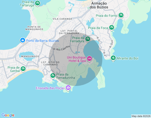 Imóvel no mapa