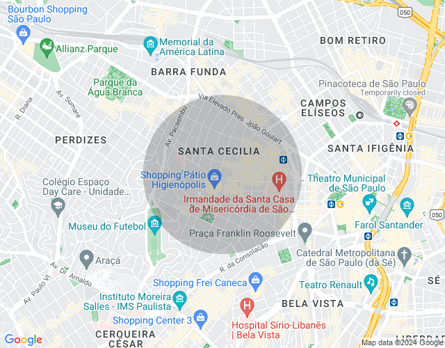 Imóvel no mapa