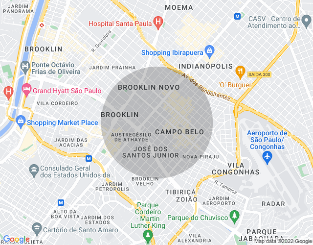 Imóvel no mapa