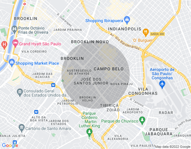 Imóvel no mapa