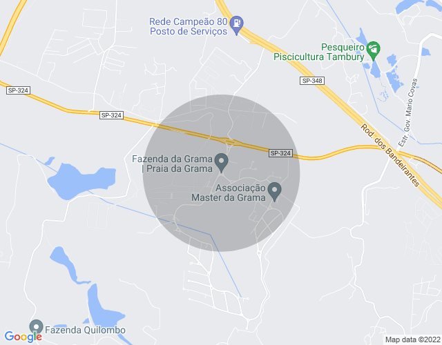 Imóvel no mapa