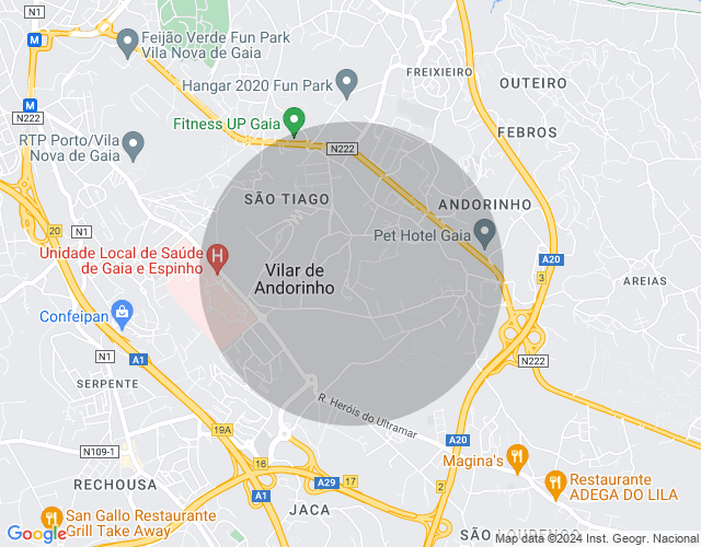 Imóvel no mapa