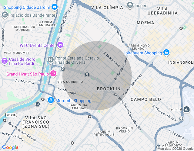 Imóvel no mapa