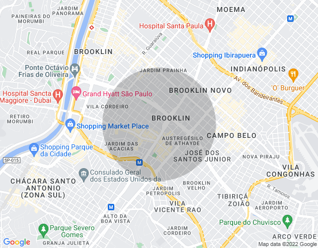 Imóvel no mapa