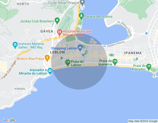 Imóvel no mapa
