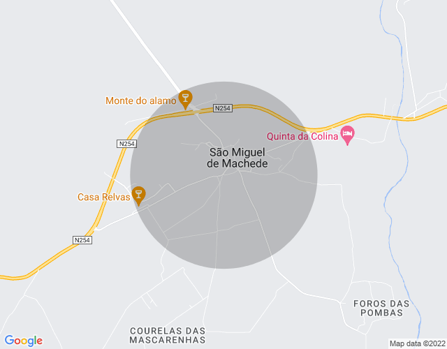 Imóvel no mapa