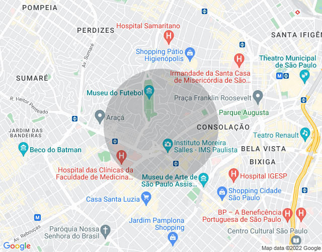 Imóvel no mapa