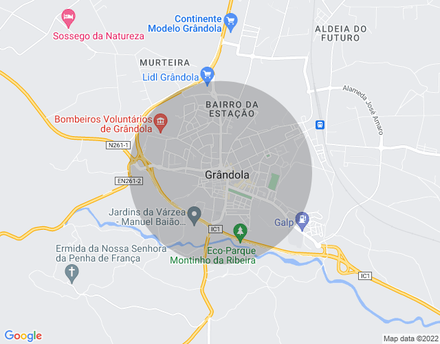 Imóvel no mapa