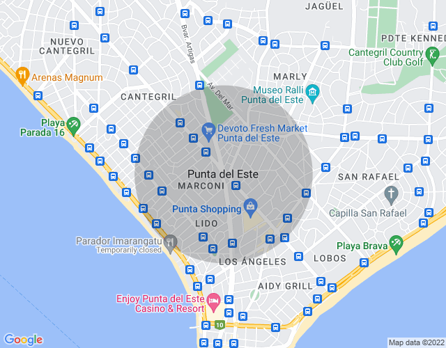 Imóvel no mapa
