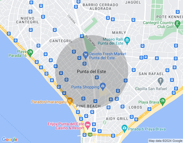 Imóvel no mapa
