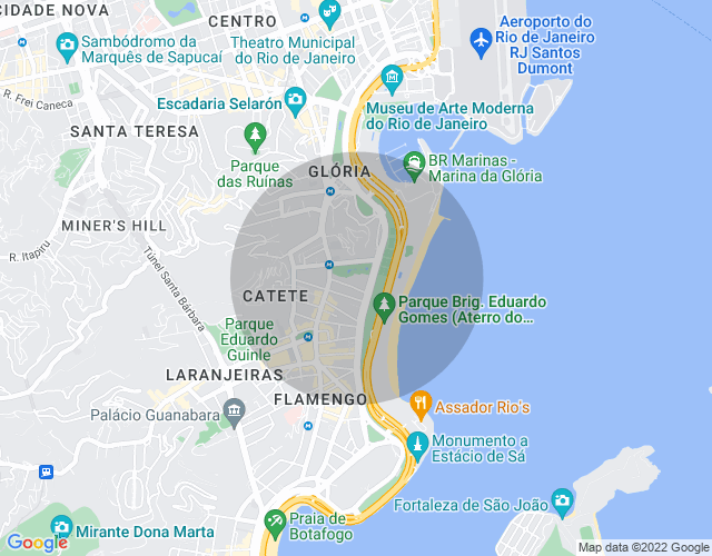 Imóvel no mapa