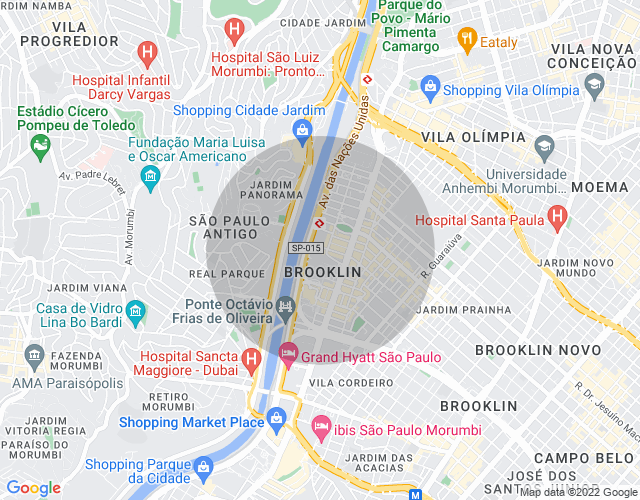Imóvel no mapa