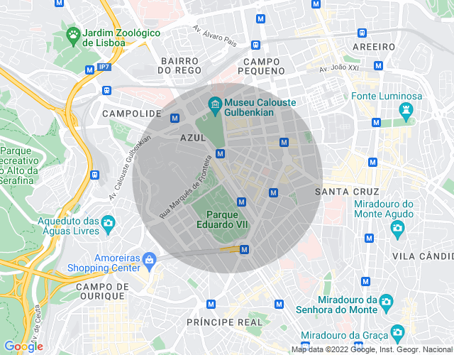 Imóvel no mapa