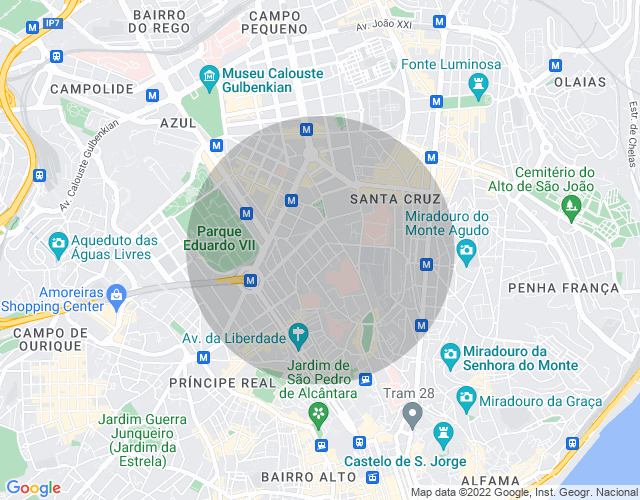 Imóvel no mapa