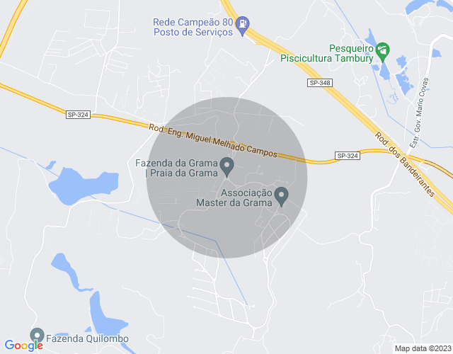 Imóvel no mapa